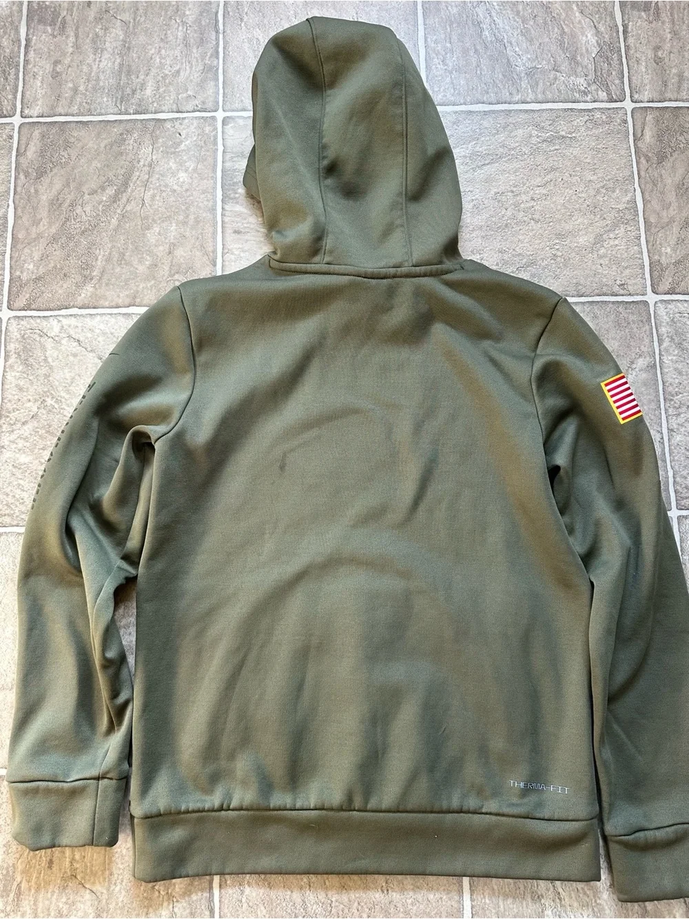Nike Olive Green Tennessee Titans Camo Pocket Hooded Pullover